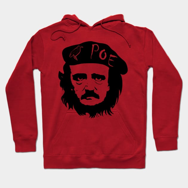 Edgar Allan Poe Che Guevarra Hoodie by pelagio